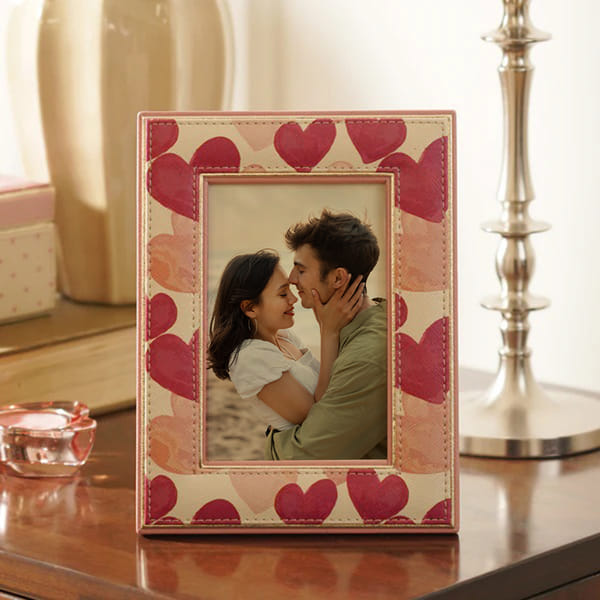 Heartfelt Love Personalized Photo Frame