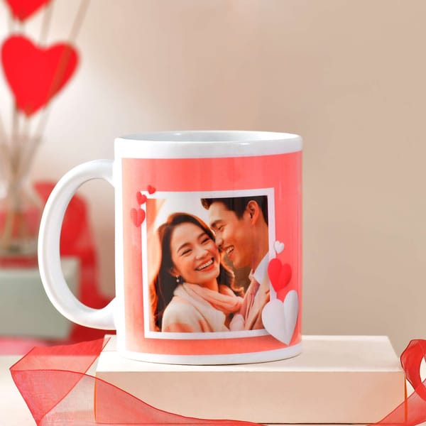Heartfelt Memories Personalized Valentine's Day Mug