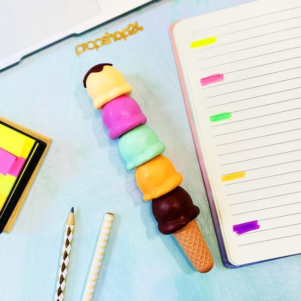 Highlighter Pen Ice Cream Set Of 5