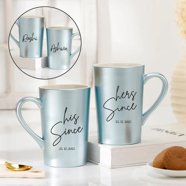 His & Hers Tall Mug - Set Of 2