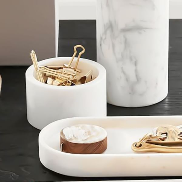 Holder Knick Knack Marble