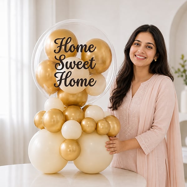 Home Sweet Home Balloon Bouquet