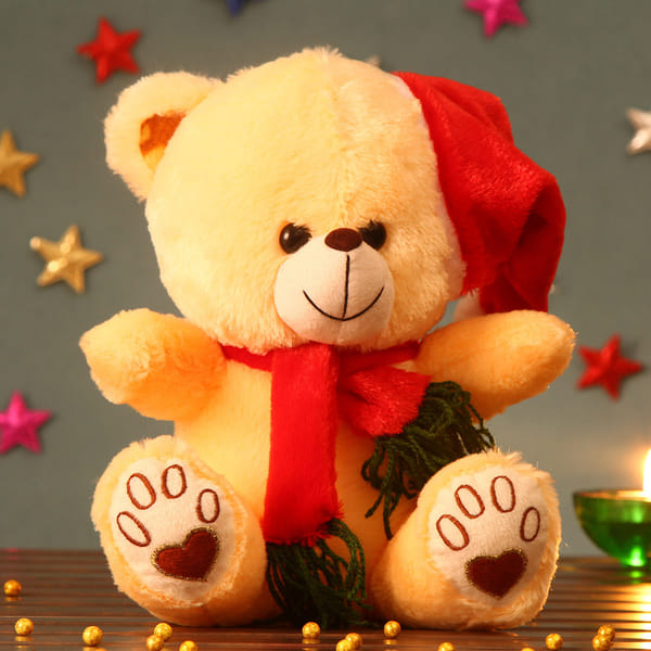 Huggable Yellow Teddy Soft Toy