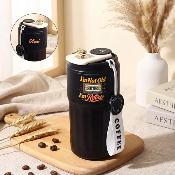 I'm Retro Personalized Temperature Tumbler