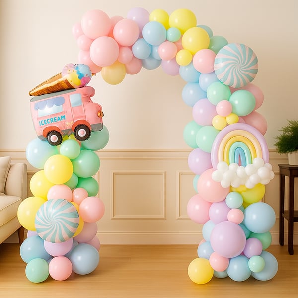 Ice Cream Fantasy Balloon décor