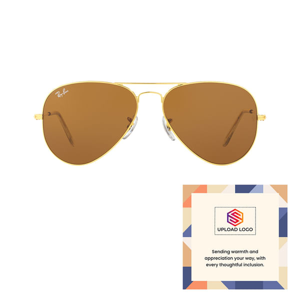 Iconic Ray-Ban Aviator Sunglasses