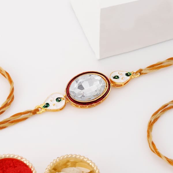 IGP Beautiful Kundan Rakhi