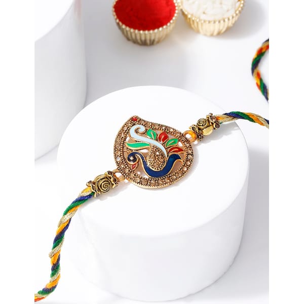 IGP Blue Peacock Rakhi