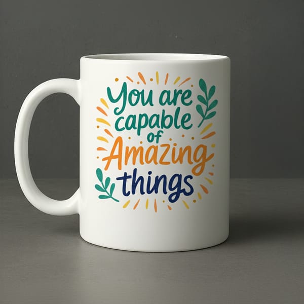 IGP Capable Of Amazing Things Coffee Mug - 300 ml Capacity, Ideal Gift for Friends and Family
