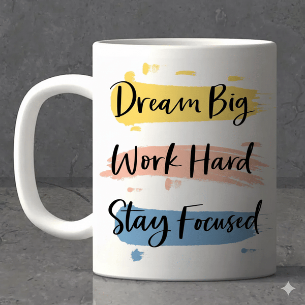 IGP Inspirational Coffee Mug - 300 ml Capacity, Durable Ceramic Mug for Tea, Coffee, and Beverages -