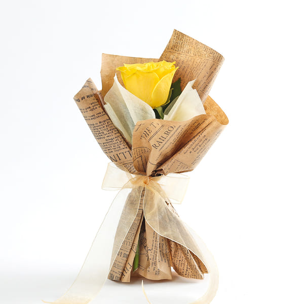 IGP Joyful Yellow Rose Bouquet