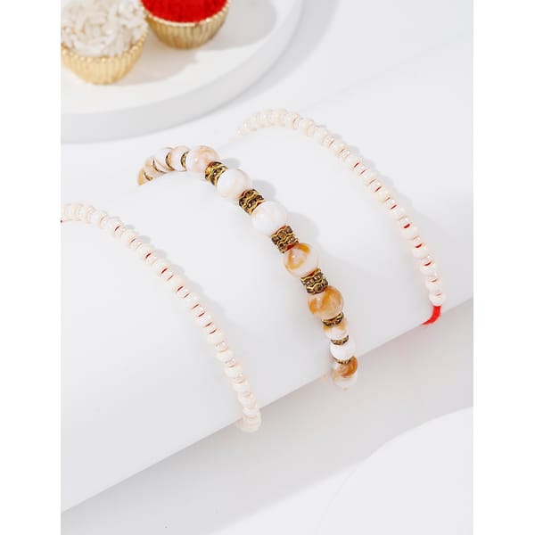 IGP long beads rakhi