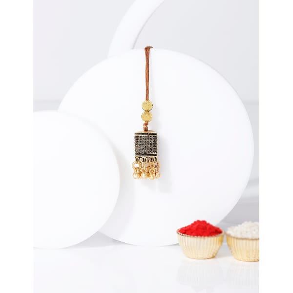 IGP Oxidized Lumba Rakhi