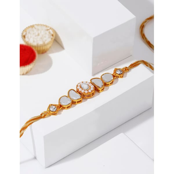 IGP Pearl Kundan Rakhi