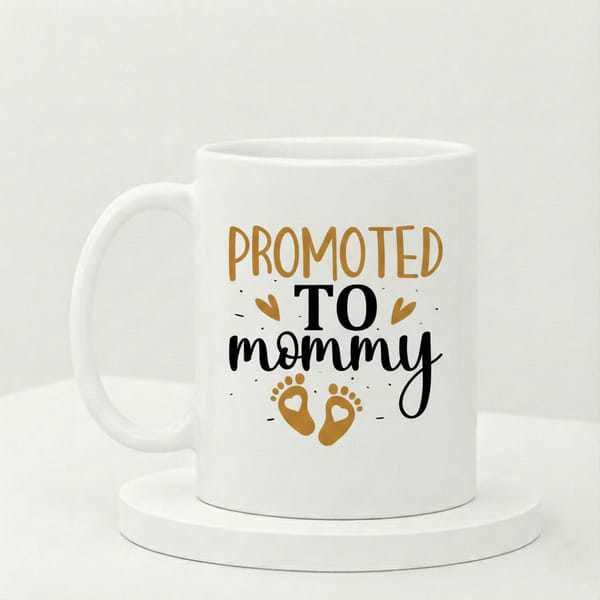 IGP Promoted to Mommy Ceramic Coffee Mug 300 ml