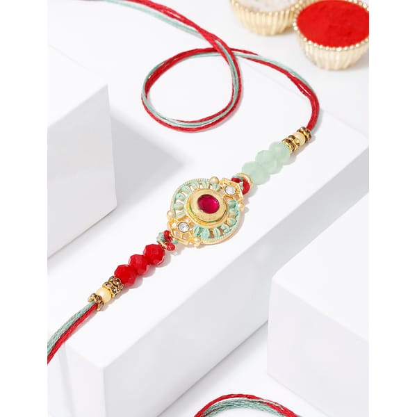 IGP Ruby Bead Rakhi