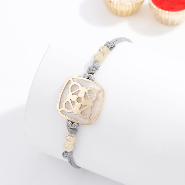 IGP Square Filigree Rakhi