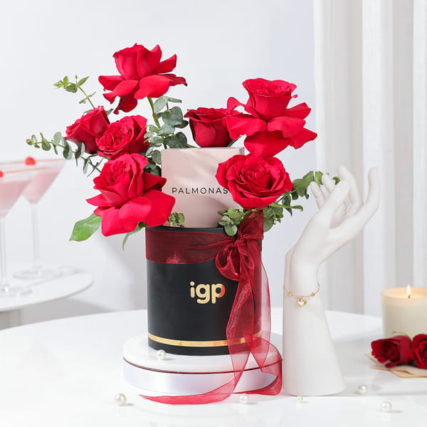 IGP x Plamonas Roses & Heart Bracelet Arrangement