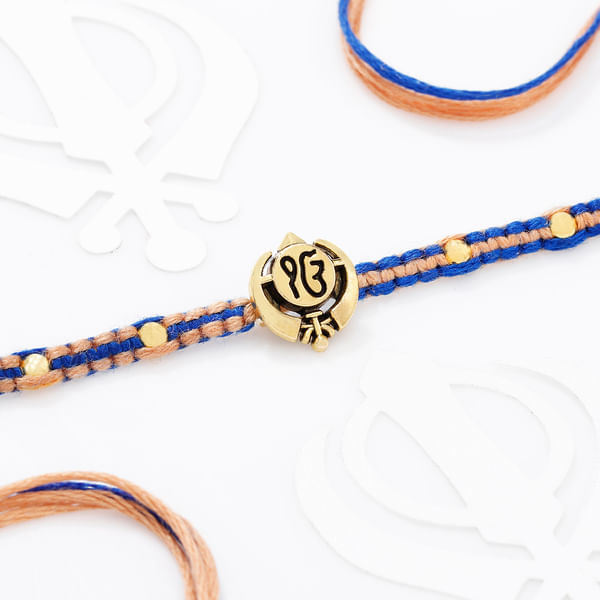 Ik Onkar Braided Rakhi