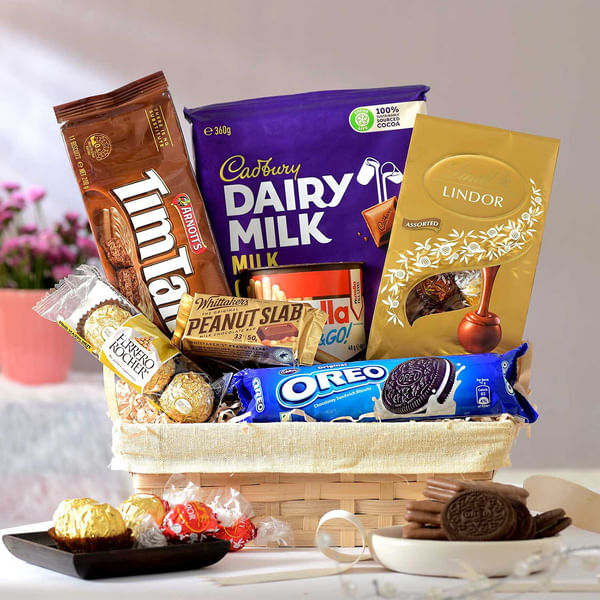 Indulgent Sweets And Treats Basket