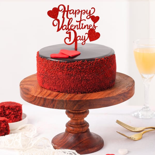 Irresistible Valentine's Day Choco Velvet Cake