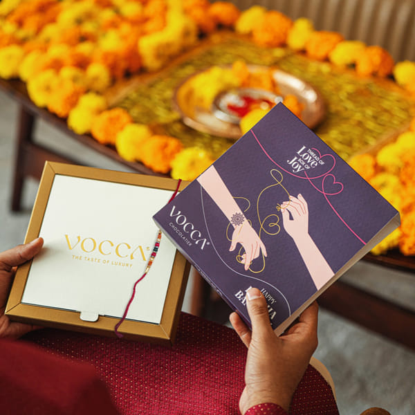 Ivory Rakhi And Premium Sweets Gift Combo