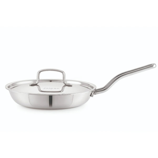 Jaipan Fry Pan with SS Lid, 24, 1.7ltr
