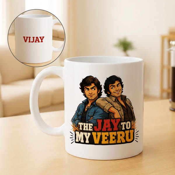 Jay Veeru Personalized Coffee Mug