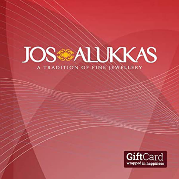 Jos Alukkas Gold Jewellery E-Gift Card Rs.1
