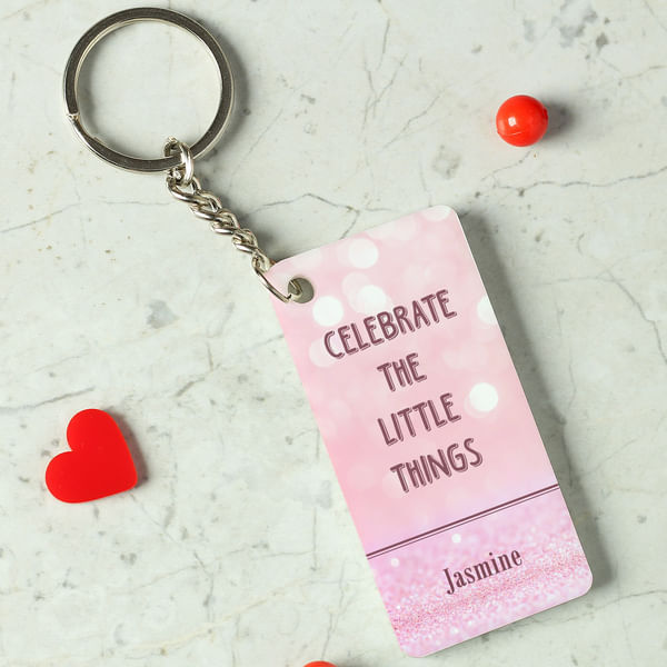 Joys of Diwali Personalized Keychain