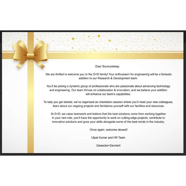 July monthly Greeting Card