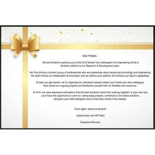 July monthly Greeting Card