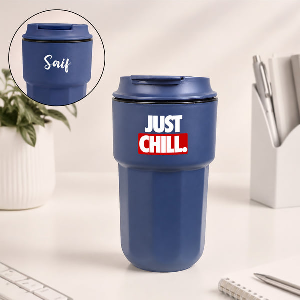 Just Chill Personalized Java Mug