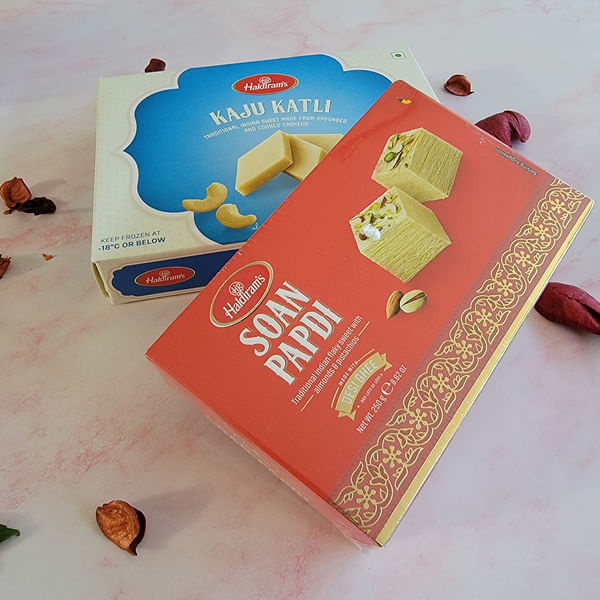 Kaju Katli & Soan Papdi