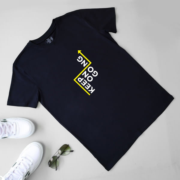 Keep On Going T-shirt for Men - black