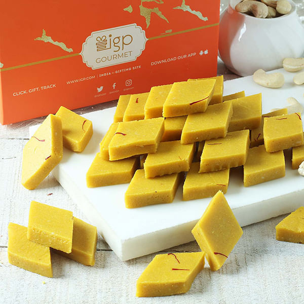 Kesar Dry Fruit Katli (500 Gm)