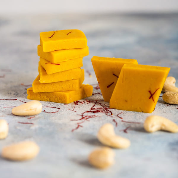 Kesar Kaju Katli 200g