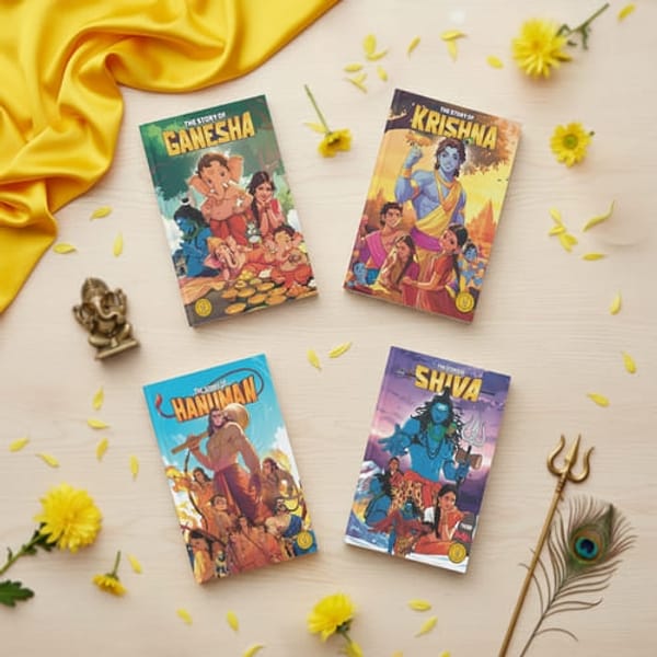 Kids Storybooks - 4 Pcs