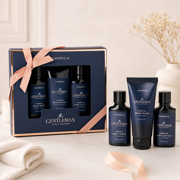 Kimirica Gentlemen's Travel Grooming Gift Hamper
