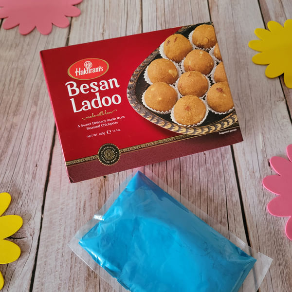 Ladoo With Gulal