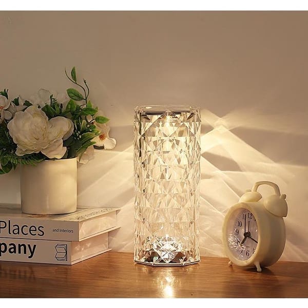 Lamp - Crystal - Cylindrical - Single Piece
