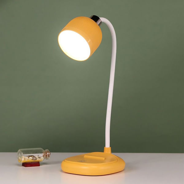 Lamp - Flexible Neck - Yellow - Single Piece