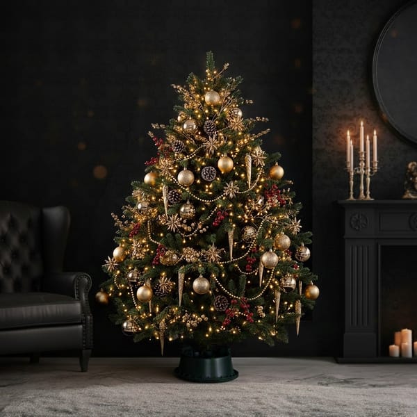 Large-Majestic Evergreen Christmas Tree