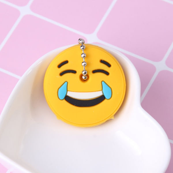 Laugh Emoji Key Cover Keychain