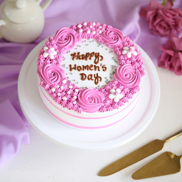 Lavender Delight Women's Day Cake