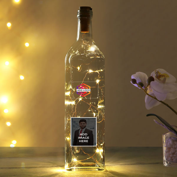 LED Bottle - Customizable with Logo and Image