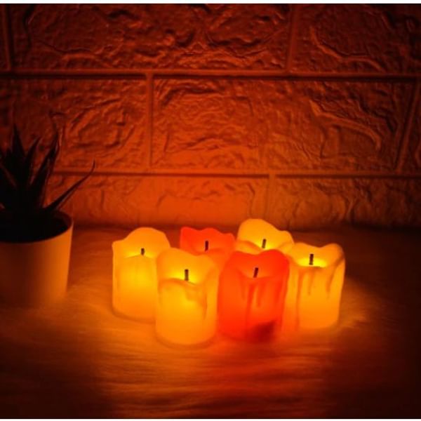 LED Candle Set - Mix - Warm White