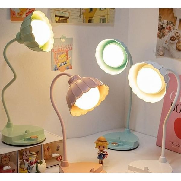 LED Desk Lamp With Mobile Holder - Daisy - Single Piece