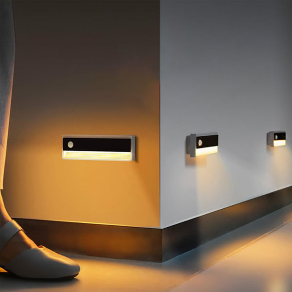 LED Motion Sensor Night Wall Light - Assorted - Set Of 3