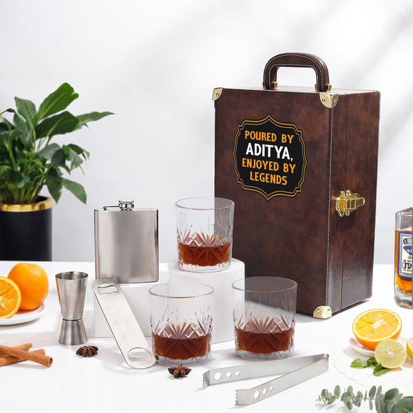 Legend Gentlemen Personalized Bar Set